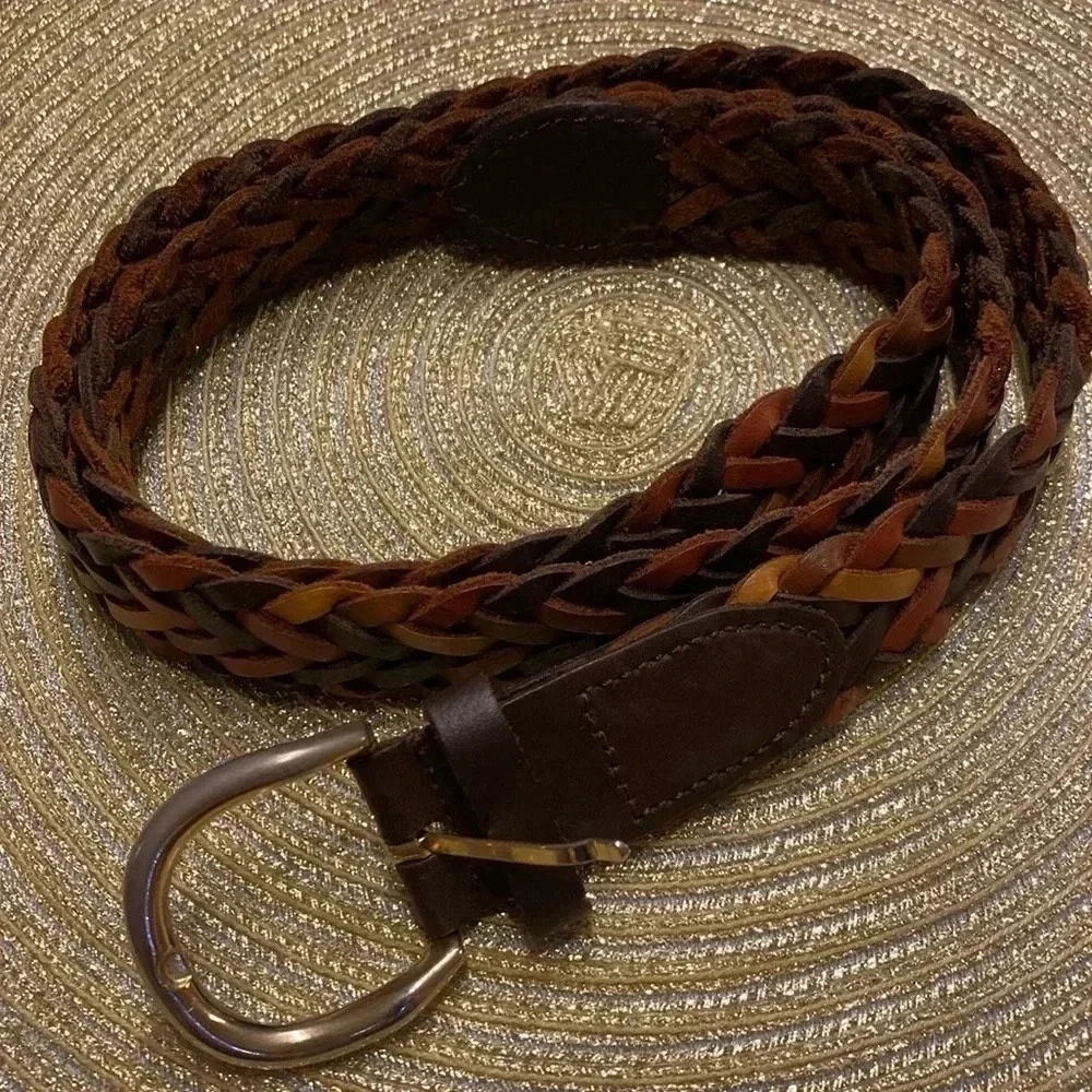 Leather belt made in Argentina size medium